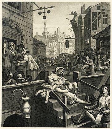 William Hogarth:Gin-köz