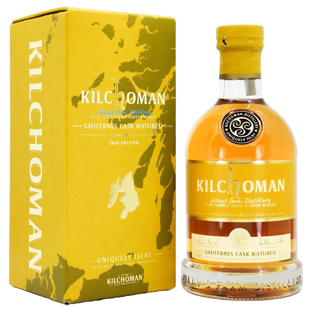 Kilchoman Sauternes Cask 2024 whisky DRS (0,7L / 50%) | KILCHOMAN