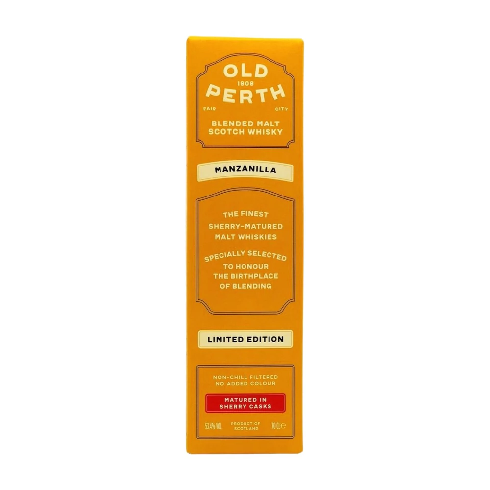 Old Perth Manzanilla Limited Edition whisky (0,7L / 53,4