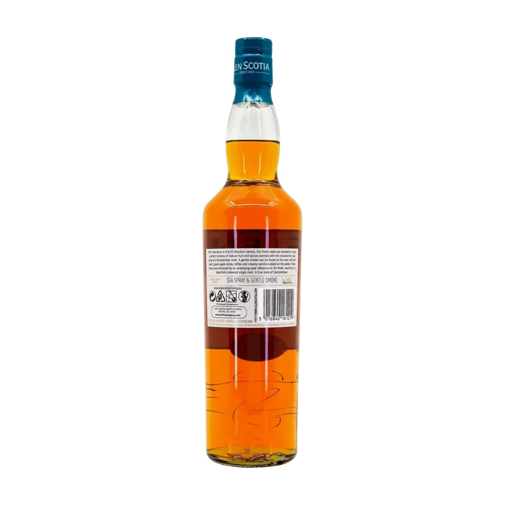 Glen Scotia Campbeltown Harbour whisky ajándékcsomag 2 pohárral