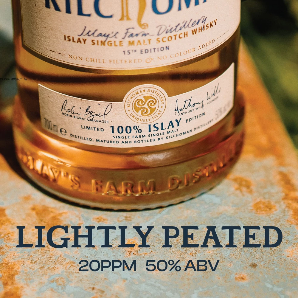 Kilchoman 100% Islay 15th Edition whisky DRS (0,7L / 50