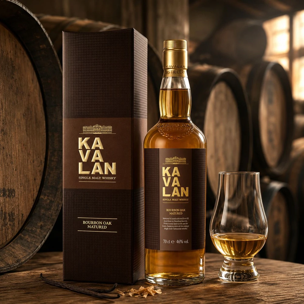 Kavalan Ex-Bourbon Oak whisky DRS (0,7L / 46%) | Kavalan | WhiskyNet