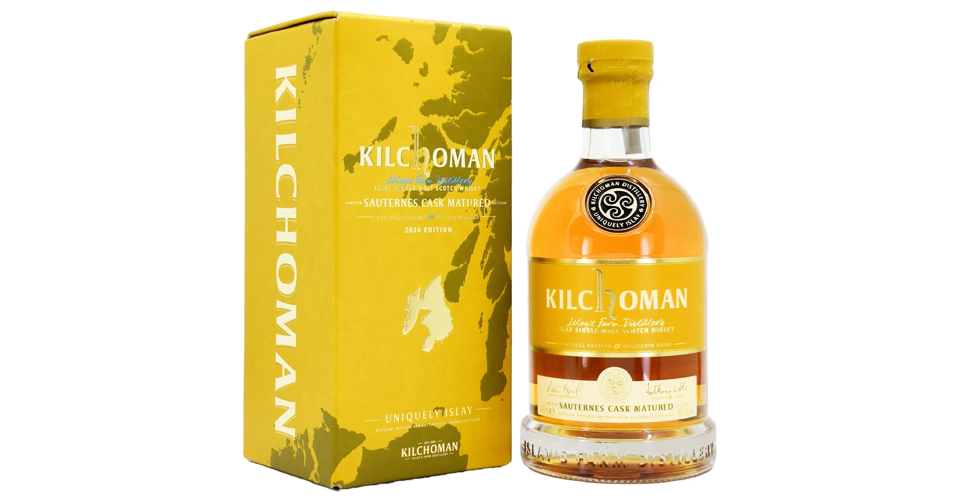 Kilchoman Sauternes Cask 2024 whisky DRS (0,7L / 50%) - WhiskyNet