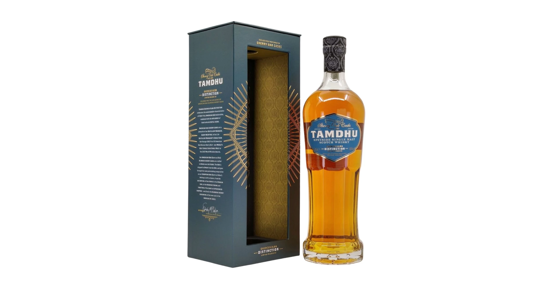 Tamdhu Quercus Alba Distincton III whisky DRS (0,7L / 48
