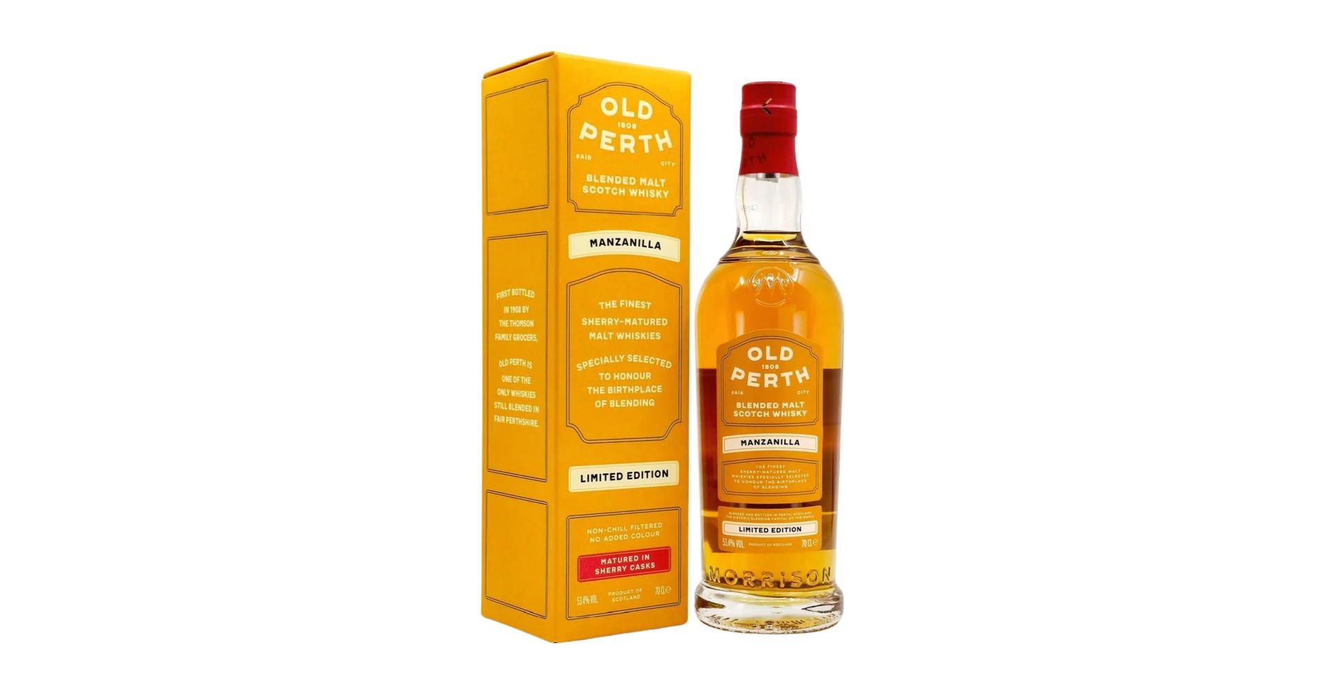 Old Perth Manzanilla Limited Edition whisky (0,7L / 53,4