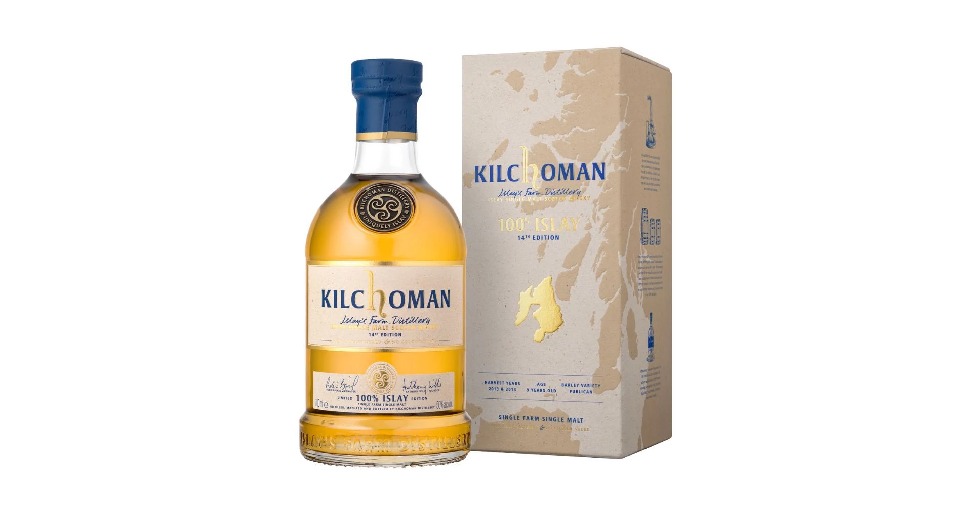 Kilchoman 100% Islay 14th Edition whisky DRS (0,7L / 50
