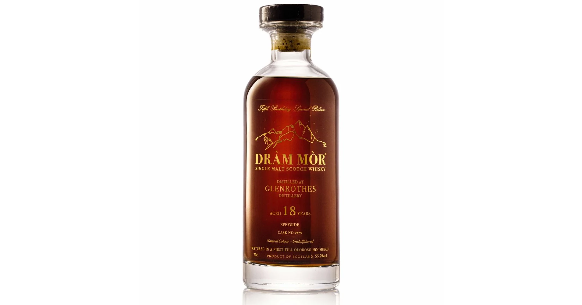 Glenrothes 2006 18 éves Drám Mór whisky (0,7L / 55,2%) | Dram Mor