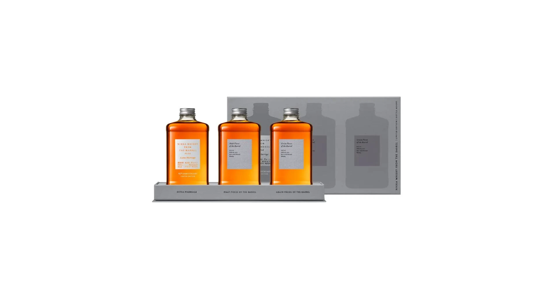 ウイスキー Nikka Whisky From The Barrel 40th NIKKA From the Barrel 40th Anniversary Edition whisky (3x0,5L / 55