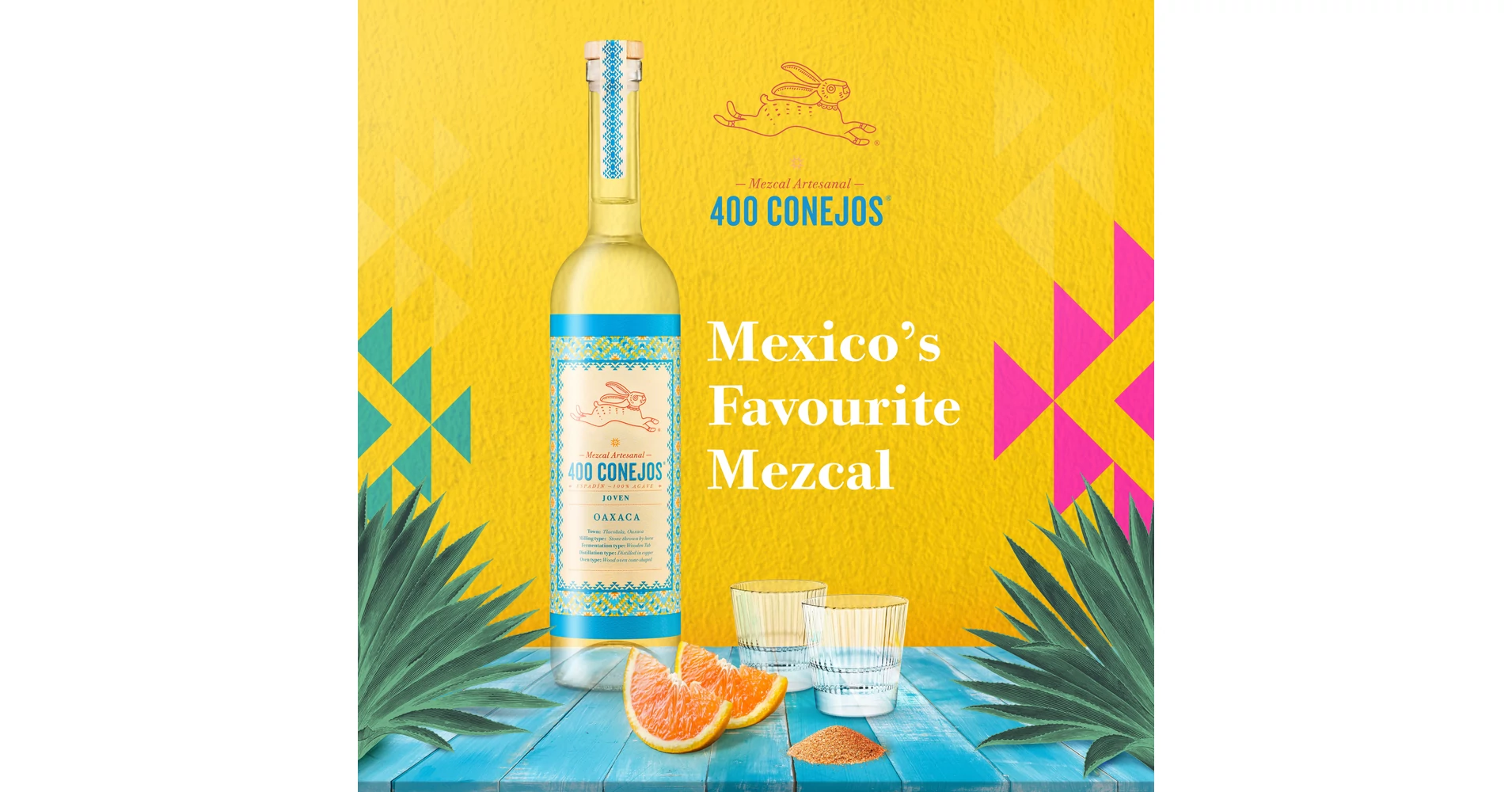 400 Conejos mezcal (0,7L/ 38%) | 400 | WhiskyNet