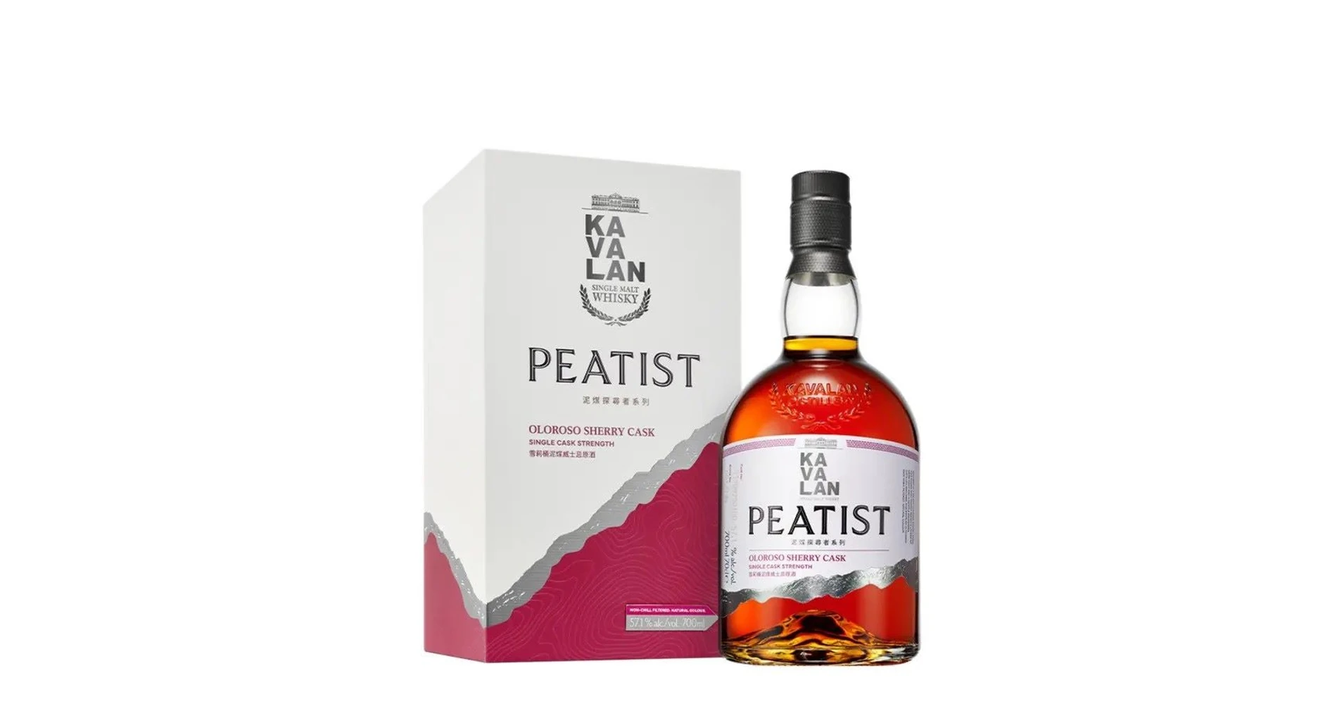 Kavalan Peatist Ex-Sherry Cask whisky (0,7L / 57,8%) | Kavalan