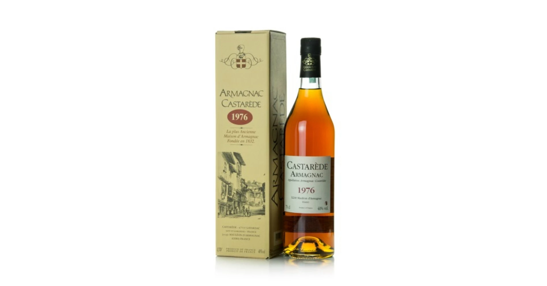 Castaing アーマニャック 1976 700ml Armagnac Castaréde 1976 (0,7L / 40%) | Armagnac Castaréde | WhiskyNet