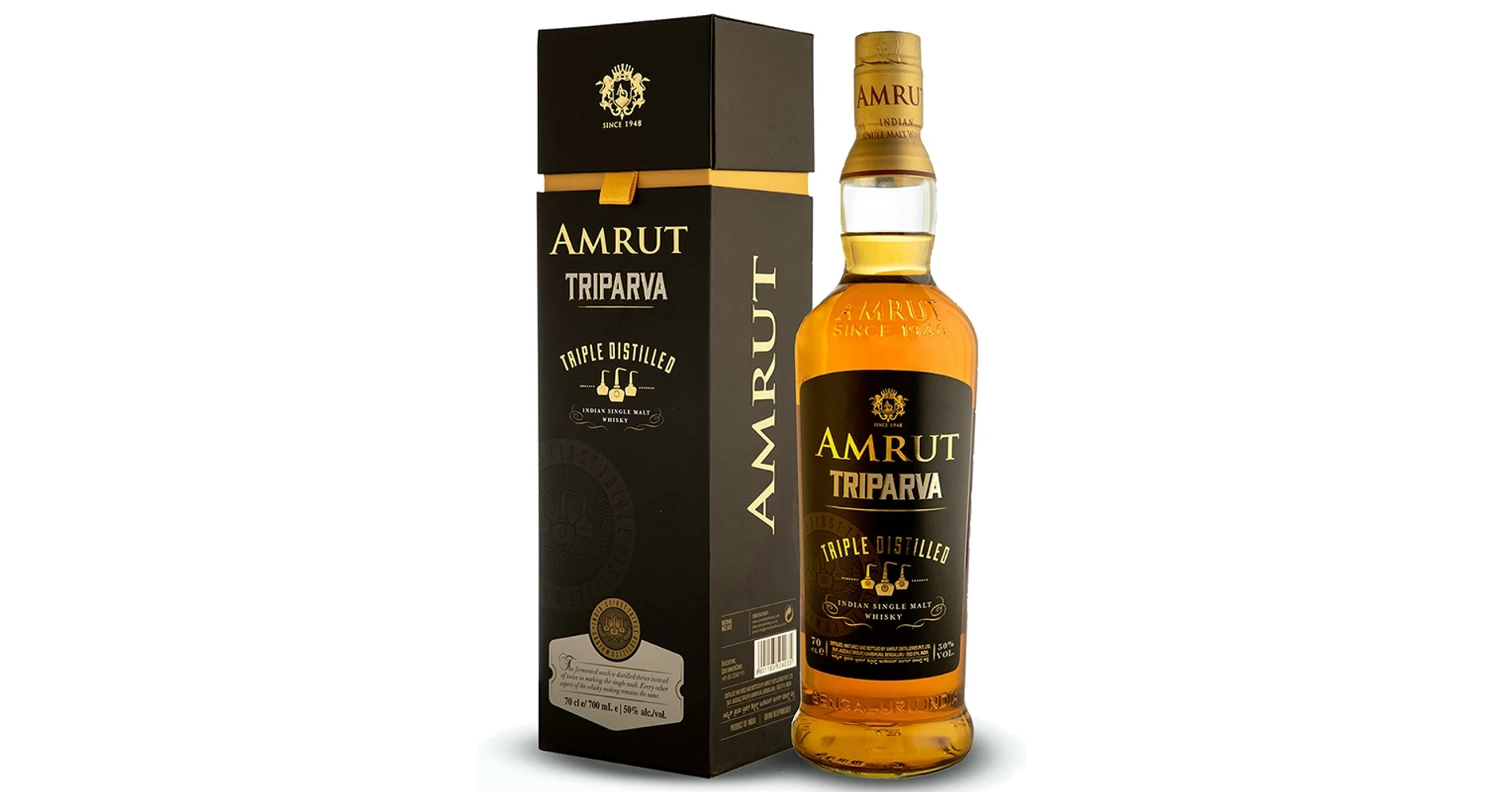 AMRUT TRIPARVA 700ml 50%★ アムルット　トリパーヴァ アムルット トリパーヴァ トリプルディスディルド 50％ – 伊勢屋酒店