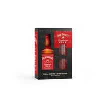 Jack Daniel's Tennessee Fire whiskey DD 2 pohárral (0,7L / 35%)