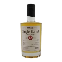 Békési 12 éves Single Barrel whisky (0,35L / 43%)