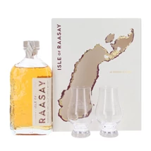 Isle of Raasay Single Malt whisky DD 2 pohárral (0,7L / 46%)