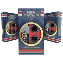 Beluga Transatlantic Racing vodka DD+napszemüveg (0,7L / 40%)