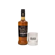 Black Velvet whisky pohárral (0,7L / 40%)