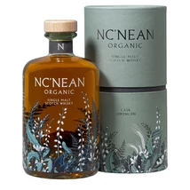 Nc&#039;nean Organic Cask Strength whisky díszdobozban (0,7L / 59%)