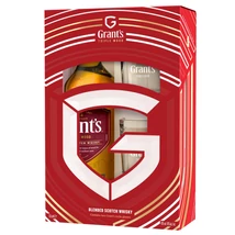 Grant's whisky ajándékcsomag 2 pohárral DRS (0,7L / 40%)
