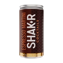SHAK&#039;R Espresso Martini cocktail RTD DRS (0,125L / 14%)