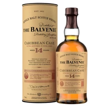 Balvenie 14 éves Caribbean Cask whisky DRS (0,7L / 43%)