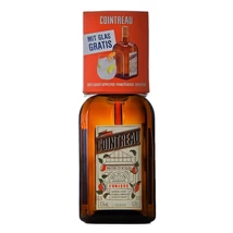 Cointreau narancslikőr ajándékcsomag pohárral DRS (0,7L / 40%)