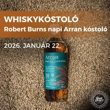 Whiskykóstoló - Robert Burns napi Arran kóstoló - 2026.01.22.  (csütörtök)
