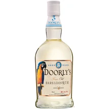 Doorlys 3 éves Fine Barbados White rum DRS (0,7L / 40%)