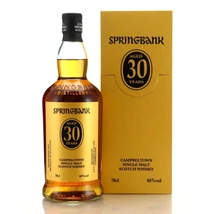 Springbank 30 éves 2026 whisky (0,7L / 46%)