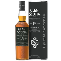 Glen Scotia 15 éves whisky DRS (0,7L / 46%)