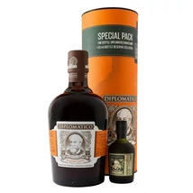 Diplomatico Mantuano rum + Exclusiva rum mini DRS (0,7L + 0,05L / 40%)