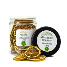 G&amp;T Botanicals Szárított Lime-karikák közepes tégelyes (35g)