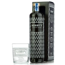 Bobby&#039;s gin ajándékcsomag 1 pohárral DRS (0,7L / 42%)