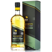 M&amp;H Elements Peated Single Malt whisky (0,7L / 46%)