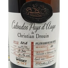 Christian Drouin calvados 2014 7 éves Tokaji Cask Finish (0,7L / 45,5%)