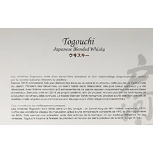 Togouchi whisky DD 2 pohárral DRS (0,7L / 40%)