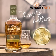 Tomatin 12 éves whisky DRS (0,7L / 43%)