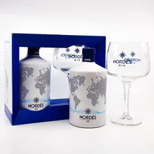 Nordes gin ajándékcsomag pohárral DRS (0,7L / 40%)
