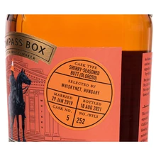 Compass Box Glasgow Blend Marrying Cask WhiskyNet Edition whisky (0,7L / 49%)