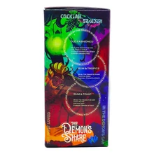 The Demons Share 6 éves rum ajándékcsomag két alumínium pohárral DRS (0,7L / 40%)