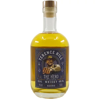 Terence Hill The Hero Rauchig Single Malt whisky DRS (0,7L / 49%)