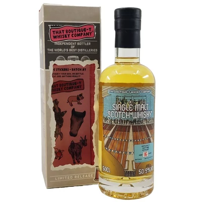 Dufftown 16 éves Batch 5. That Boutique-y whisky (0,5L / 50,9%)