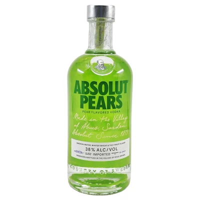 Absolut Pear vodka DRS (0,7L / 38%)