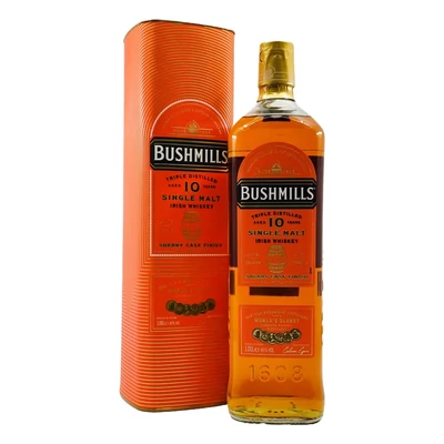 Bushmills Malt 10 éves Sherry Cask whiskey (1L / 46%)