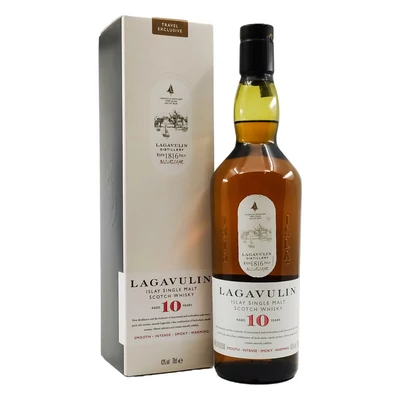 Lagavulin 10 éves whisky (0,7L / 43%)