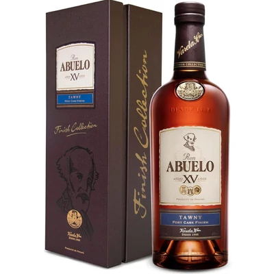 Abuelo XV YO Tawny port cask finish rum DRS (0,7L / 40%)