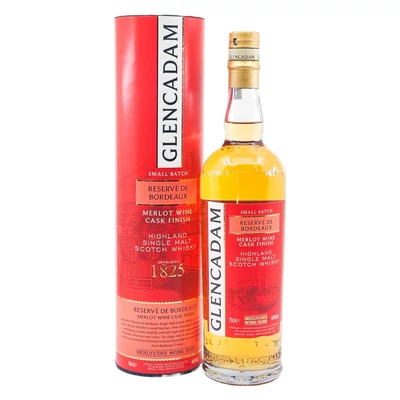 Glencadam Reserva Merlot Cask Finish whisky DRS (0,7L / 46%)