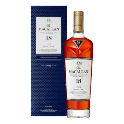 Macallan 18 éves Double Cask whisky (0,7L / 43%)