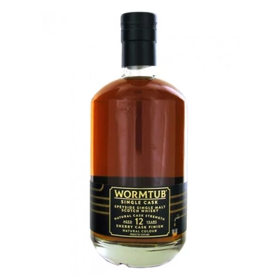 Wormtub 12 éves Single Cask Cask Strength whisky (0,7L / 58,3%)