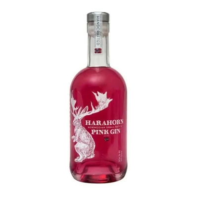 Harahorn Norwegian Pink gin DRS (0,5L / 40%)